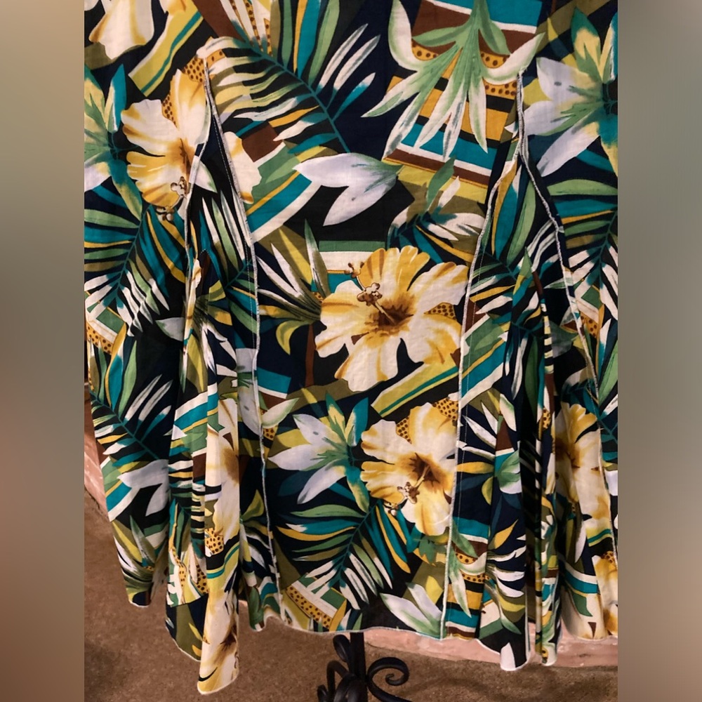 Ny Collection Floral Maxi Skirt - image 5